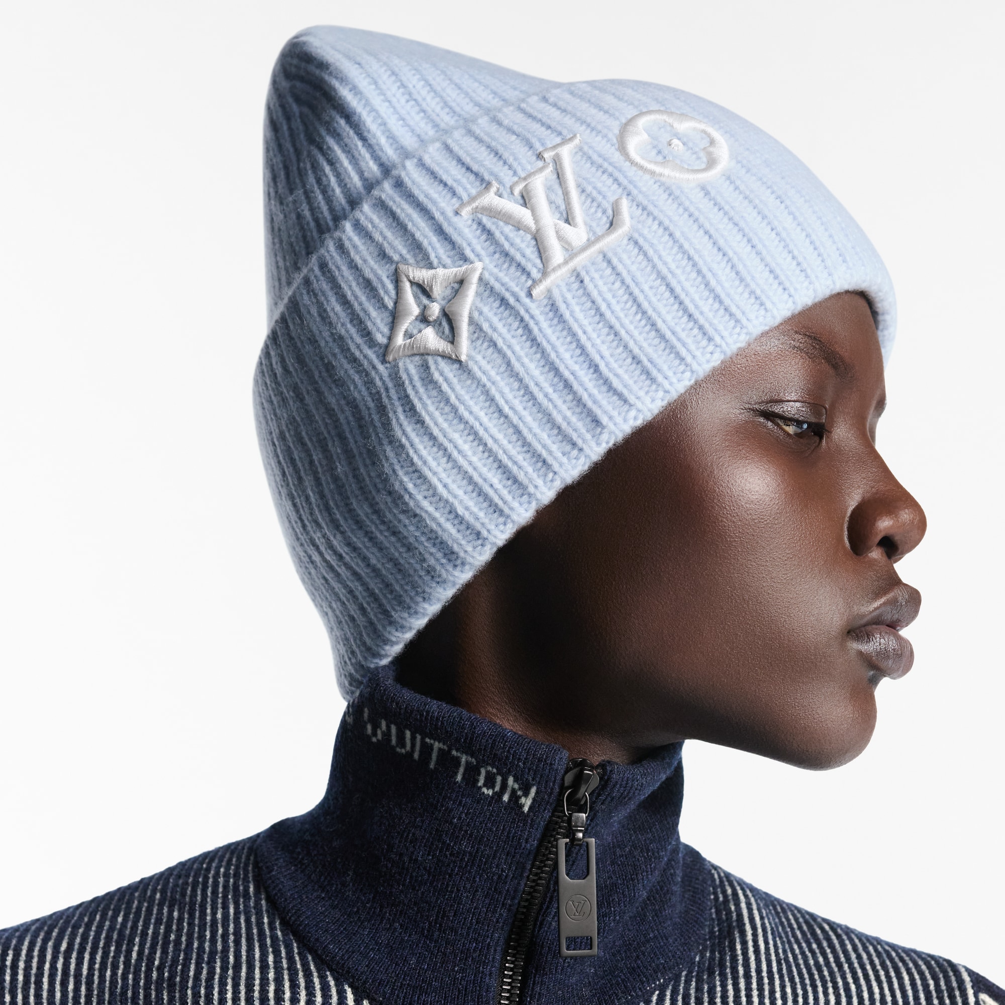 LV Headline Beanie S00 - Accessories | LOUIS VUITTON